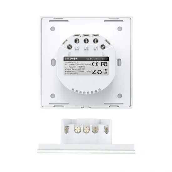 Умный переключатель для водонагревателя, Wi-Fi Smart Water Heater Switch BlitzWolf BW-SS10