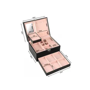 Шкатулка для хранения украшений, бижутерия, белый, 01784