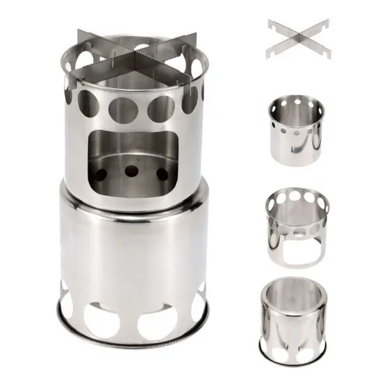 Дровяная походная печь, 21 x 11,5 см, AG733