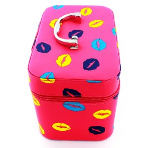 Чемодан для хранения бижутерии, 20 x 13 x 14см, розовый, CA12C