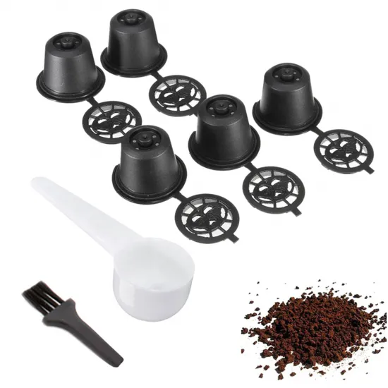 Daudzreiz lietojamas Nespresso kafijas kapsulas 5gab., AG514C