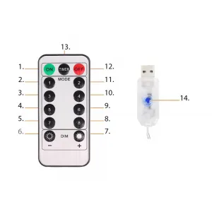 Светодиодная гирлянда, шторы с пультом, 3 х 3м, RGB, 300LED, разноцветные, 	26018_BZ