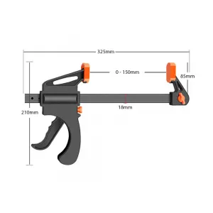 Струбцина плотницкая, 150мм, 11315