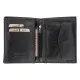 Vīriešu naudas maks, āda, RFID, Pierre Cardin 326-CMP, Nero
