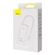 USB-C HUB разветвитель 6 в 1, USB-C на 2x USB 3.0 + USB-C + HDMI + SD/TF, серия Baseus Lite WKQX050001, черный