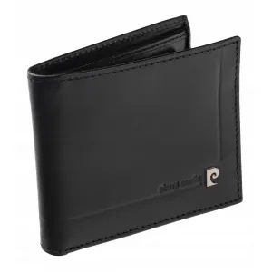 Vīriešu naudas maks, āda, RFID, Pierre Cardin 8824 YS507.1, melns
