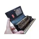 Кошелек женский, кожа, RFID, PETERSON PTN PL-466-1643 BLACK, черный