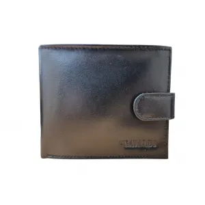 Vīriešu naudas maks, āda, RFID, 4U CAVALDI 0002L-BS-RFID-5434, melns