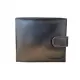 Vīriešu naudas maks, āda, RFID, 4U CAVALDI 0002L-BS-RFID-5434, melns