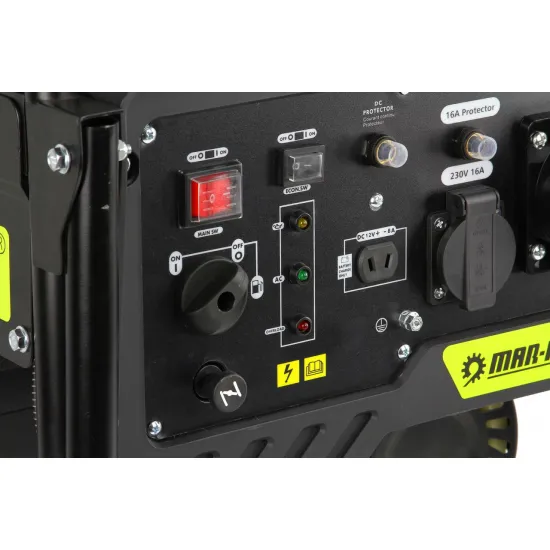 Invertora benzīna strāvas ģenerators, 5,5kW, AVR, 4 taktu, QL5500ig, M82481