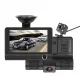 Видеорегистратор с камерой салона и заднего вида, 4'' IPS touch, 12Mp, DVR-04