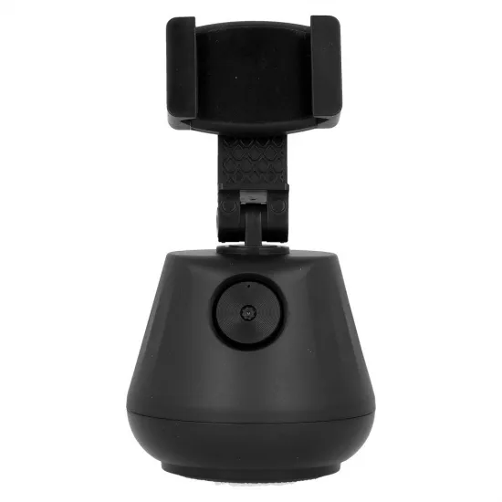 Telefona turētājs ar 360° kustības sensoru un sejas izsekošanas kameru, P1, melns, Phone holder with 360° face tracking P1 black, URZ000298, 5900217975960
