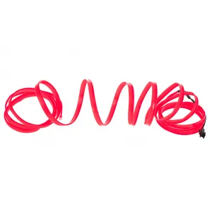 Освещение салона, лента декоративная Ambient LED, 12В, USB, 3м, красная, KX4956