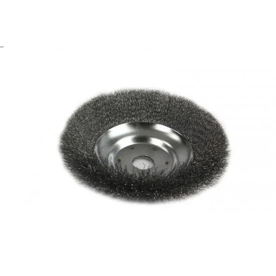 Trimmera disks ar metāla birsti bruģa tīrīšanai, 200mm / 25.4mm, M06971