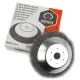 Trimmera disks ar metāla birsti bruģa tīrīšanai, 200mm / 25.4mm, M06971