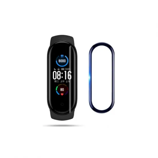 Защитное стекло для Xiaomi Mi Band 5/6, Tempered Glass Acrylic Full Glue, PROB02678