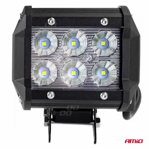 Светодиодный рабочий фонарь 6 LED FLOOD, 9-36В, 6000-6500К, 1440 лм, IP67, Amio AWL17, 02431