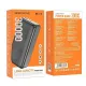 Akumulators Power Bank 30000mAh, 2xUSB, 5V, 2.1A, Borofone BJ27B, melns