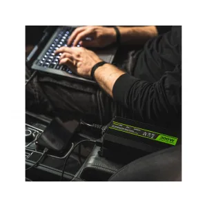 Инвертор тока, преобразователь, 12 В, 230 В, 500 Вт/1000 Вт, модифицированная синусоидальная волна, Green Cell PRO INVGC03