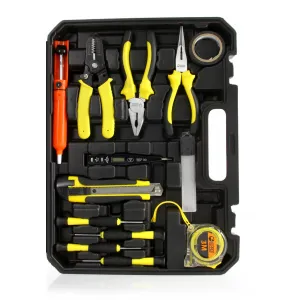 Набор бытовых инструментов для  электрика, 34 шт., Ripper M58281