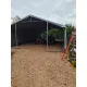 Всесезонная складская палатка, ангар, 5х10х2.5 м. Тент ПВХ 600 г/м 2 , SFR.