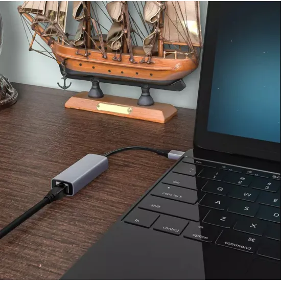 LAN tīkla usb adapteris, 1x RJ45 1Gb/s, USB 3.0, AK332