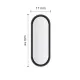 Aizsargstikls priekš Xiaomi Mi Band 5, 0.28mm, 7H, Hofi Hybrid Glass, melns, 0795787712368
