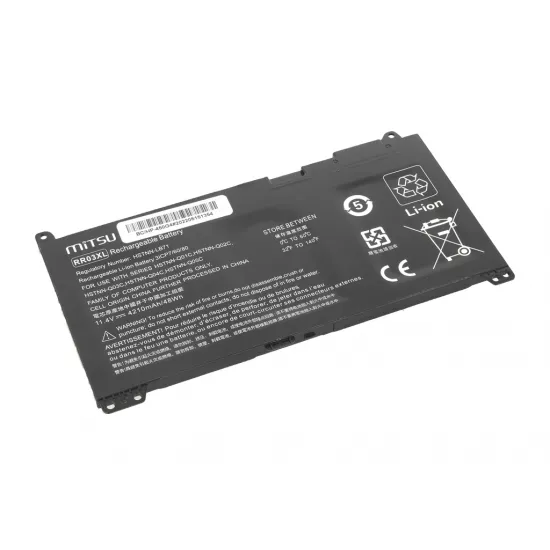 Аккумуляторы HP G4 430, 440, 450, 455, 470, MT20, 11.4В, 4210 мАч (48 Втч), Mitsu BC/HP-450G4