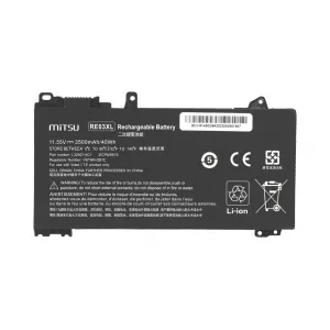 Аккумулятор HP Pro book G6, G7 430, 440, 11,55 В, 3500 мАч (40 Втч), Mitsu BC/HP-450G6