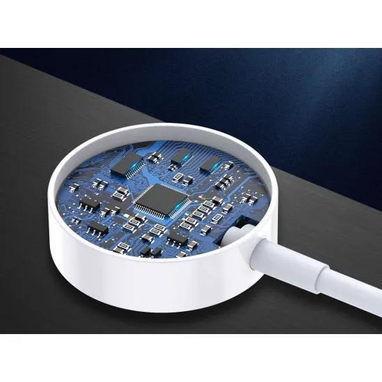 Lādētājs + kabelis Qi Lightning 2in1 Apple Watch / iPhone, 20W, melns, Alogy 9313/10969, 5907765654316, 5907765638170