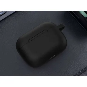 Silikona futrālis, aizsargapvalks austiņām Apple AirPods Pro, Alogy 7542X1, melns, 5907765604434