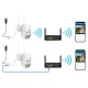 Наружная IP-камера, Wi-Fi, Облако, Цифровое увеличение x 4, Поворот / Наклон, IP66, 06225