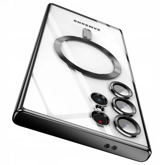 Чехол Samsung Galaxy S24 Ultra Mag Safe Glamour Case Ring, 5905601816645