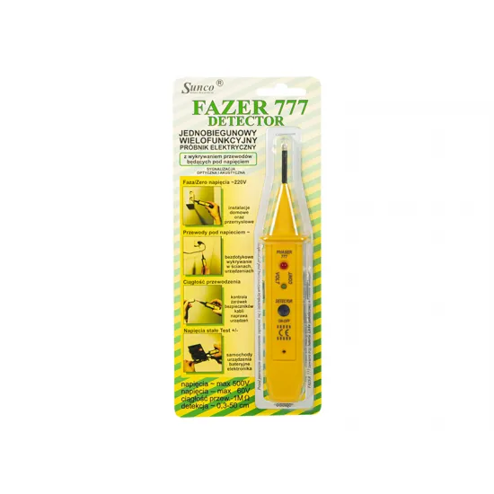 Sprieguma detektors, testeris Sunco FAZER 777 0137#