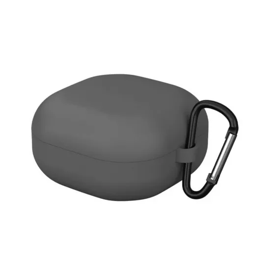 Силиконовый чехол-защита для наушников Samsung Galaxy Buds Live/Buds Pro, серый, 44278, 5907765643495