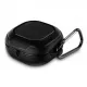Aizsargapvalks - korpuss austiņām Samsung Galaxy Buds 2 Pro / 2 / Live / Pro, melns, Rough Carbon 9589046926358