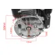 Двигатель для газонокосилки 139 см³, 3,7 л.с., 2,8 кВт, 22,2/80 мм, LONCIN M79890