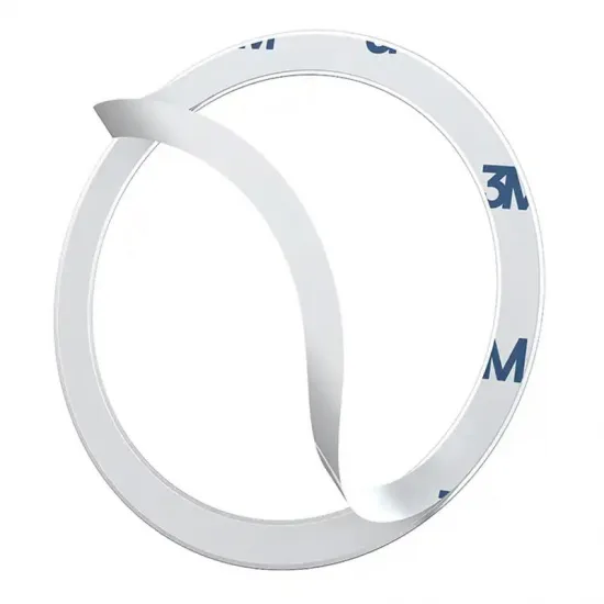 Magnētiskais gredzens telefonam MagSafe (sudrabs), Baseus Halo PCCH000012, 6932172612047