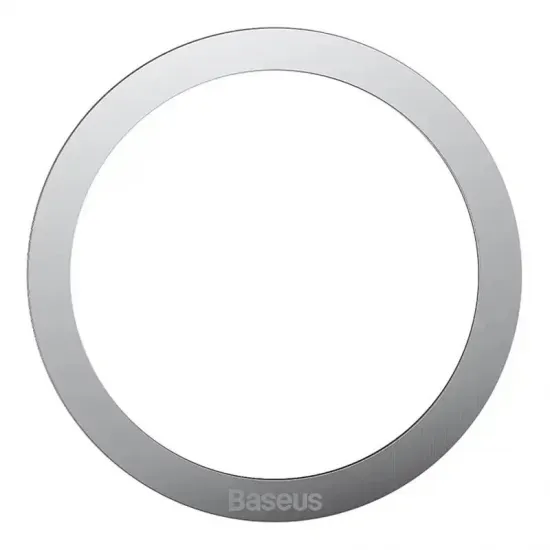 Magnētiskais gredzens telefonam MagSafe (sudrabs), Baseus Halo PCCH000012, 6932172612047