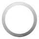 Magnētiskais gredzens telefonam MagSafe (sudrabs), Baseus Halo PCCH000012, 6932172612047