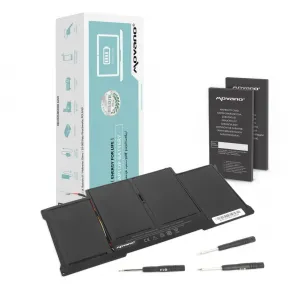 Аккумулятор Movano для Apple MacBook Air 13 A1377, 6200 мАч (47 Втч), 7,6 В (7,4 В), BT/AP-A1377