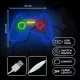 Неоновая LED вывеска Neon PLEXI LED GAMEPAD многоцветная FPNE03X Forever Light RTV100446, 5900495453570