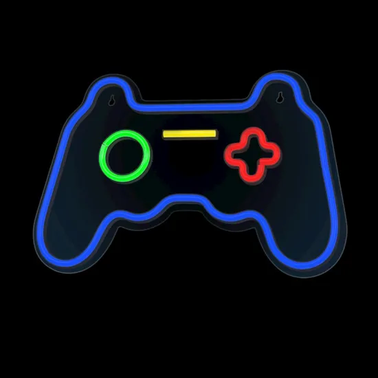 Неоновая LED вывеска Neon PLEXI LED GAMEPAD многоцветная FPNE03X Forever Light RTV100446, 5900495453570