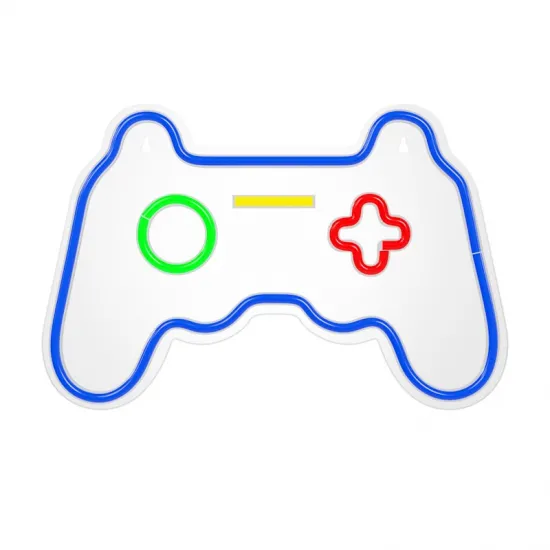 Неоновая LED вывеска Neon PLEXI LED GAMEPAD многоцветная FPNE03X Forever Light RTV100446, 5900495453570