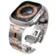Ремешок из нержавеющей стали Tech-Protect для Apple Watch 4/5/6/7/8/9/SE/Ultra 1/2 (42/44/45/49 мм), Titanium Orange, 5906203697311