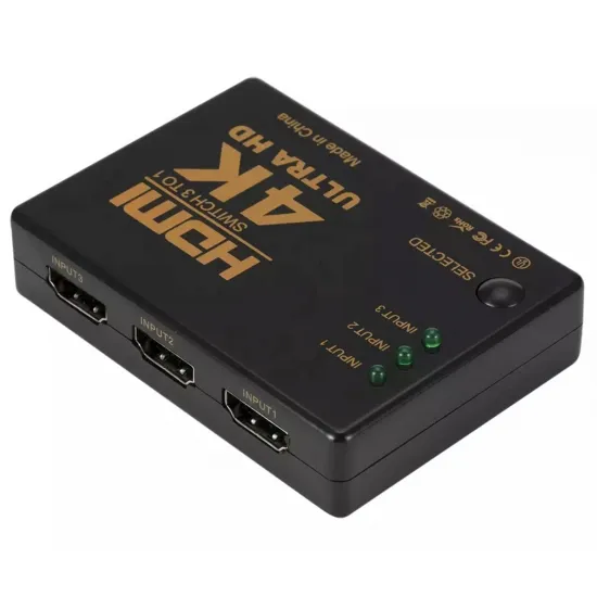 Разветвитель HDMI, 4K, HDMI v1.4, пульт дистанционного управления, инфракрасный кабель, HD28D