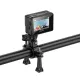 Hoco sporta kamera 4K ar ekrānu IPS 1,3" + 2", anti-shake, WiFi, melna, Hoco DV102, 6942007633352