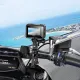 Hoco sporta kamera 4K ar ekrānu IPS 1,3" + 2", anti-shake, WiFi, melna, Hoco DV102, 6942007633352