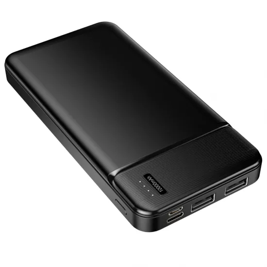 Аккумулятор Maxlife 10000mAh, 2,4A, 2 x USB A, внешний аккумулятор Maxlife MXPB-01, OEM001527, 5900495758279