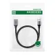 Ugreen USB-удлинитель USB (штекер) - USB (гнездо) 3.0 5 Гбит/с 0,5 м, серый, Ugreen US115, 10494, 6957303814947